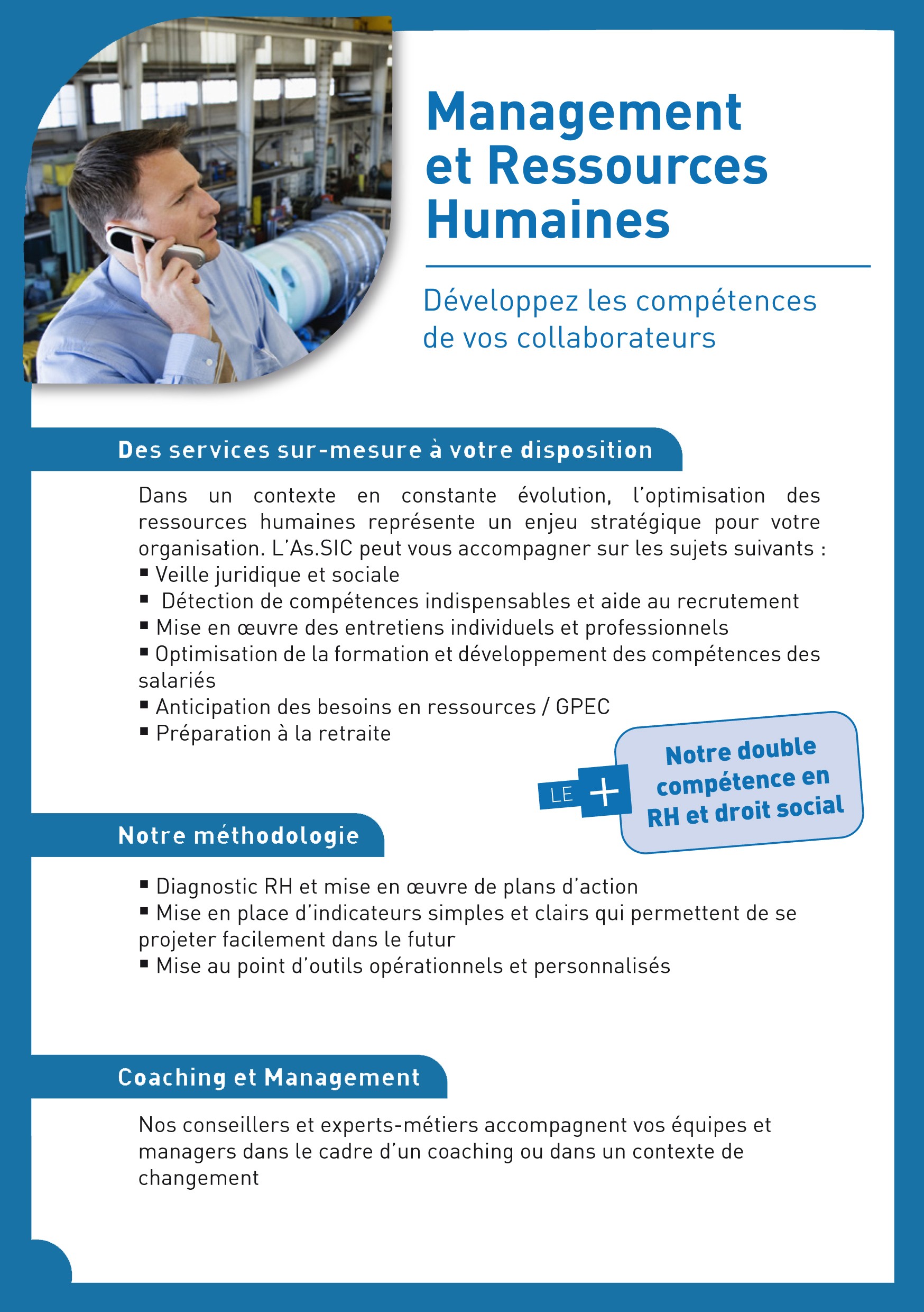 Management et RH | Pôle formation des industries technologiques